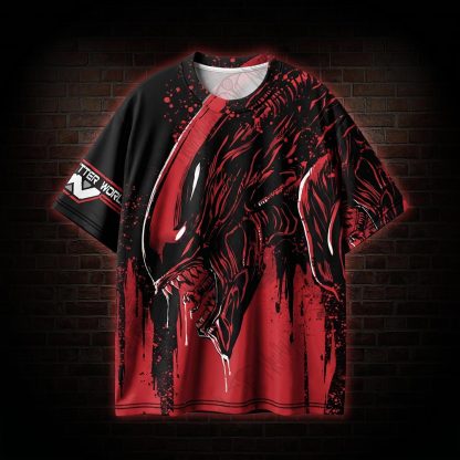 Retro Alien Building Better Worlds Graphic T-shirt