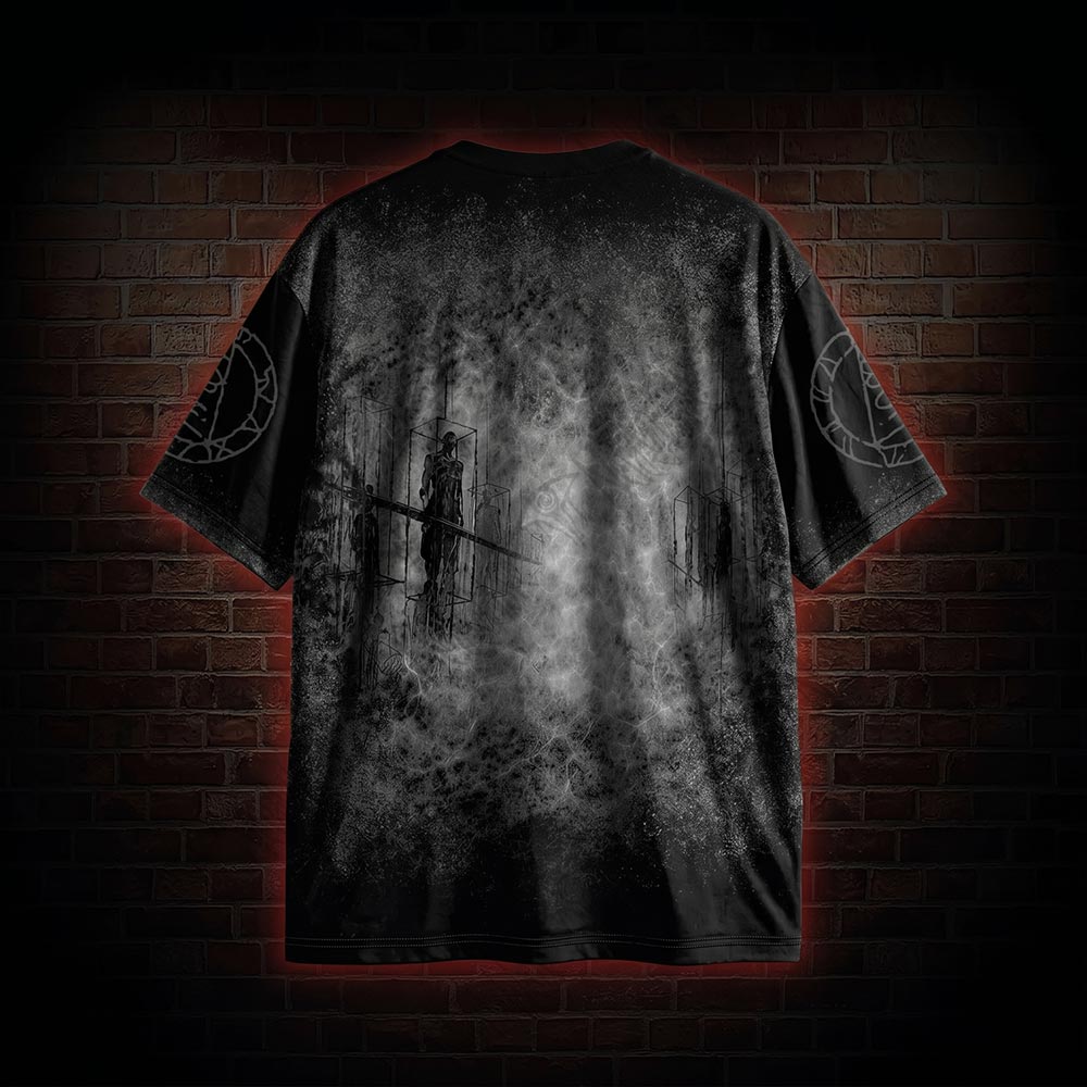 Retro Pyramid Head Graphic T-shirt