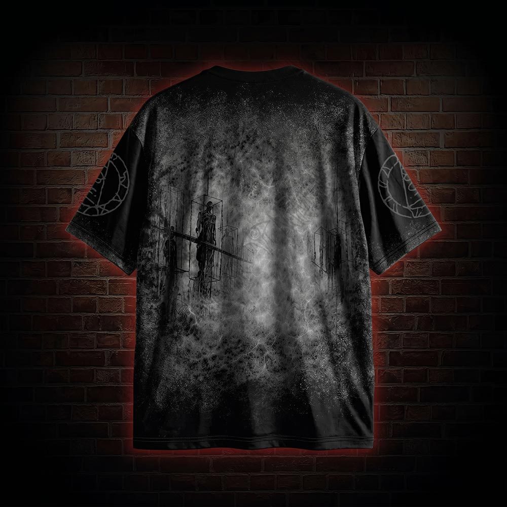 Retro Pyramid Head Graphic T-shirt