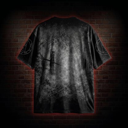Retro Pyramid Head Graphic T-shirt