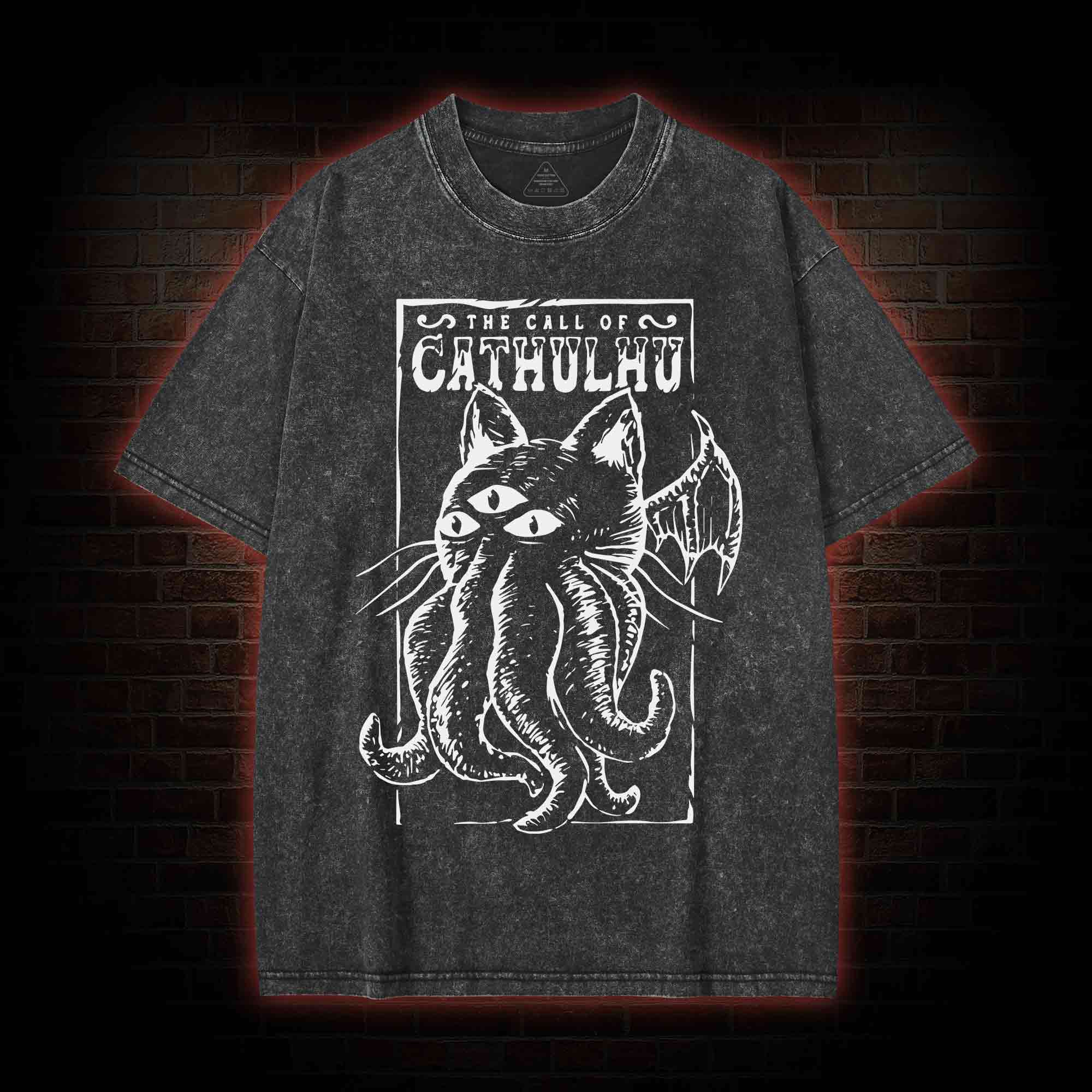 The Call Of Cathulhu Essential Washed T-Shirt