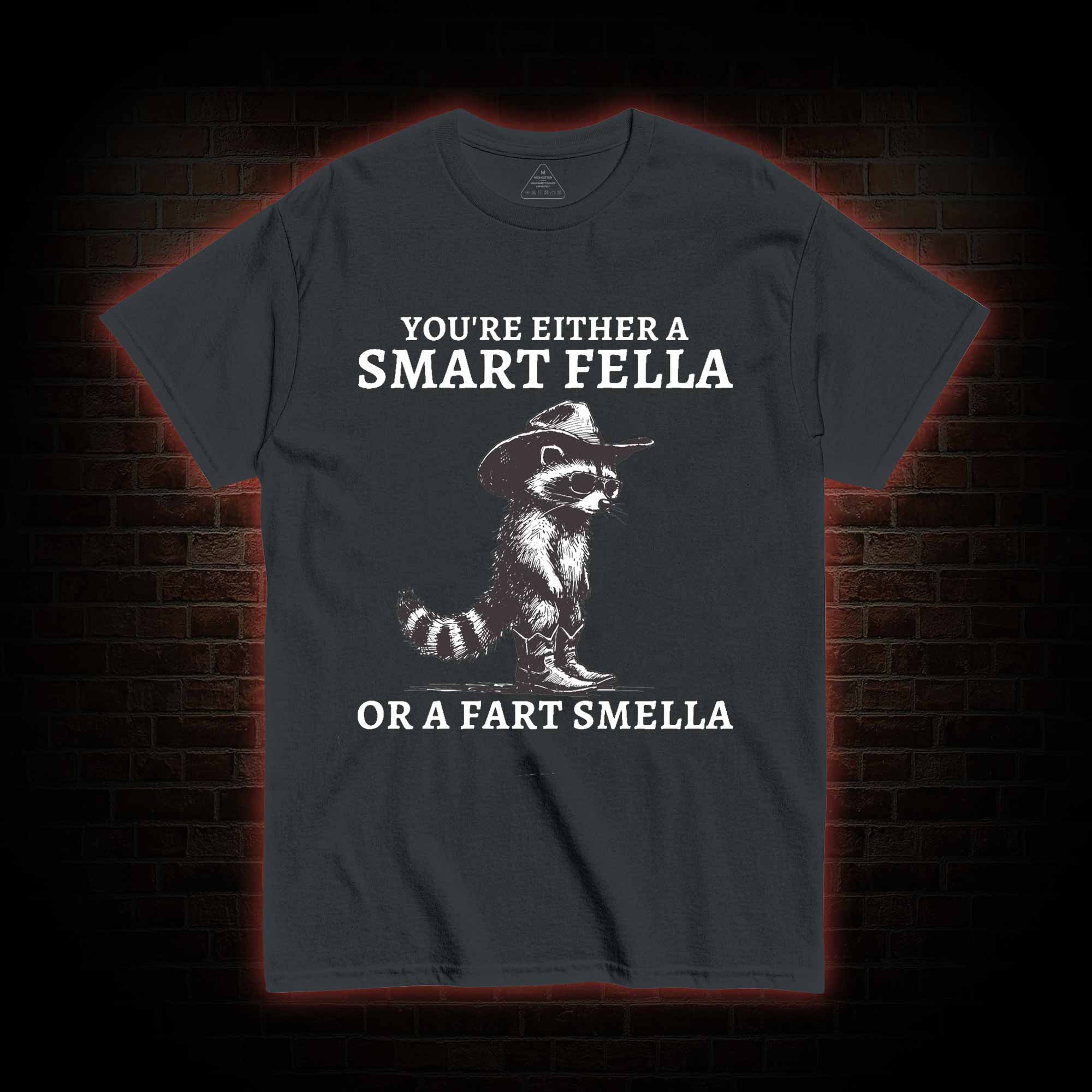 You're Either a Smart Fella or a  Fart Smella T-shirt