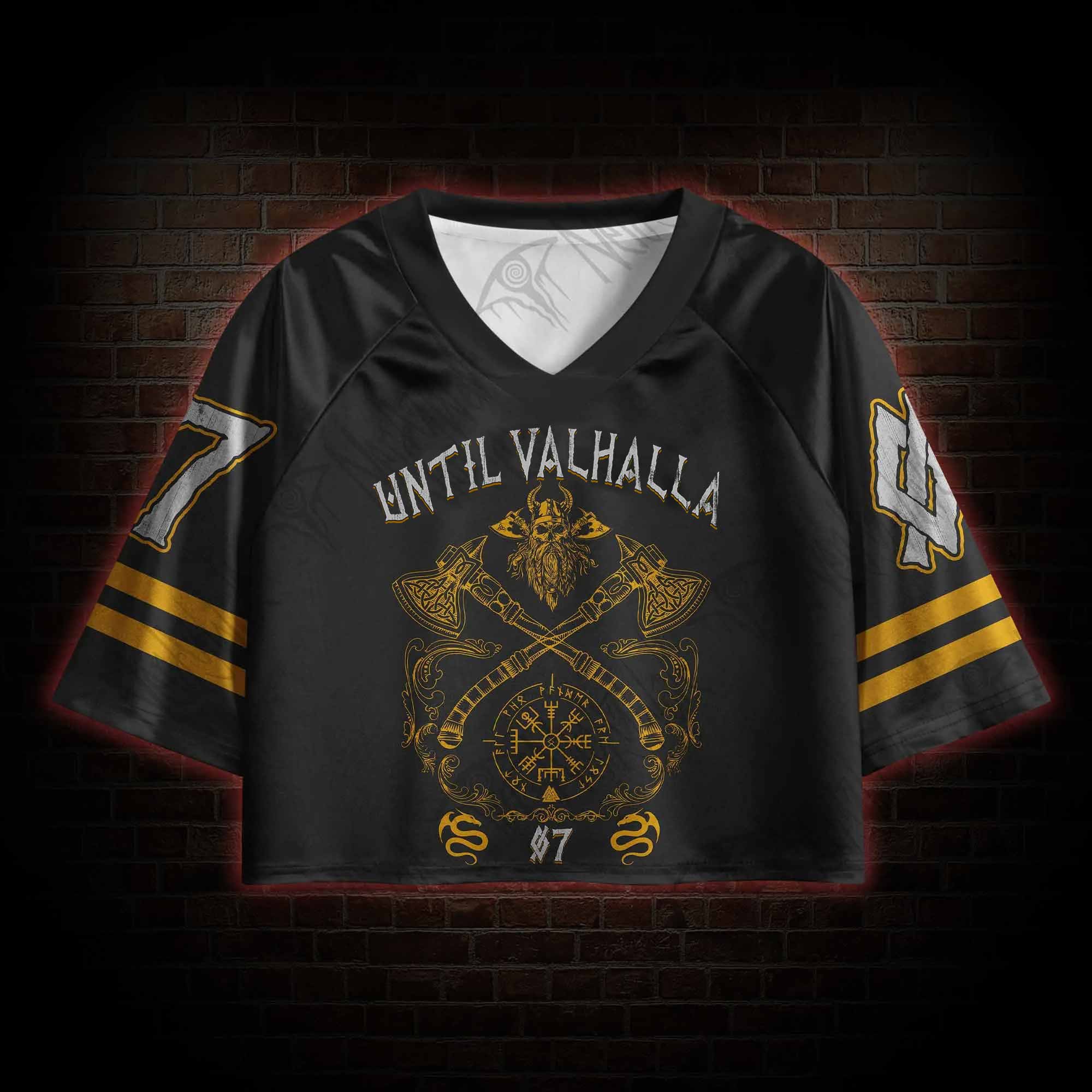 Until Valhalla Sports Crop Jersey
