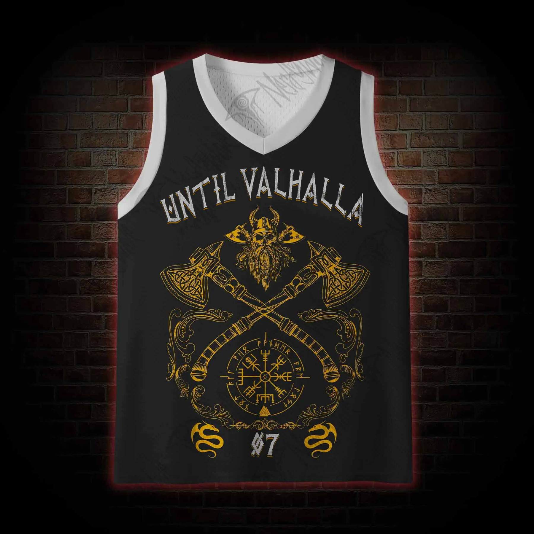 Til Valhalla Mesh Jersey Tank Top