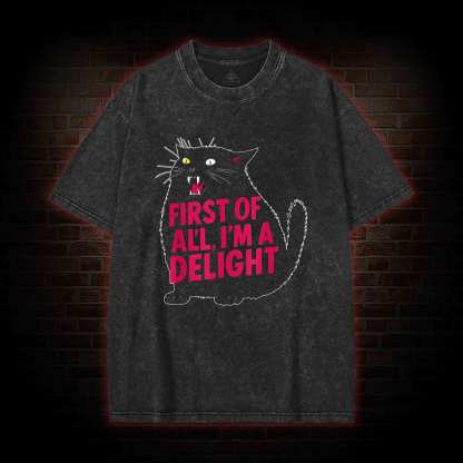 First of all I’m a Delight Washed T-shirt