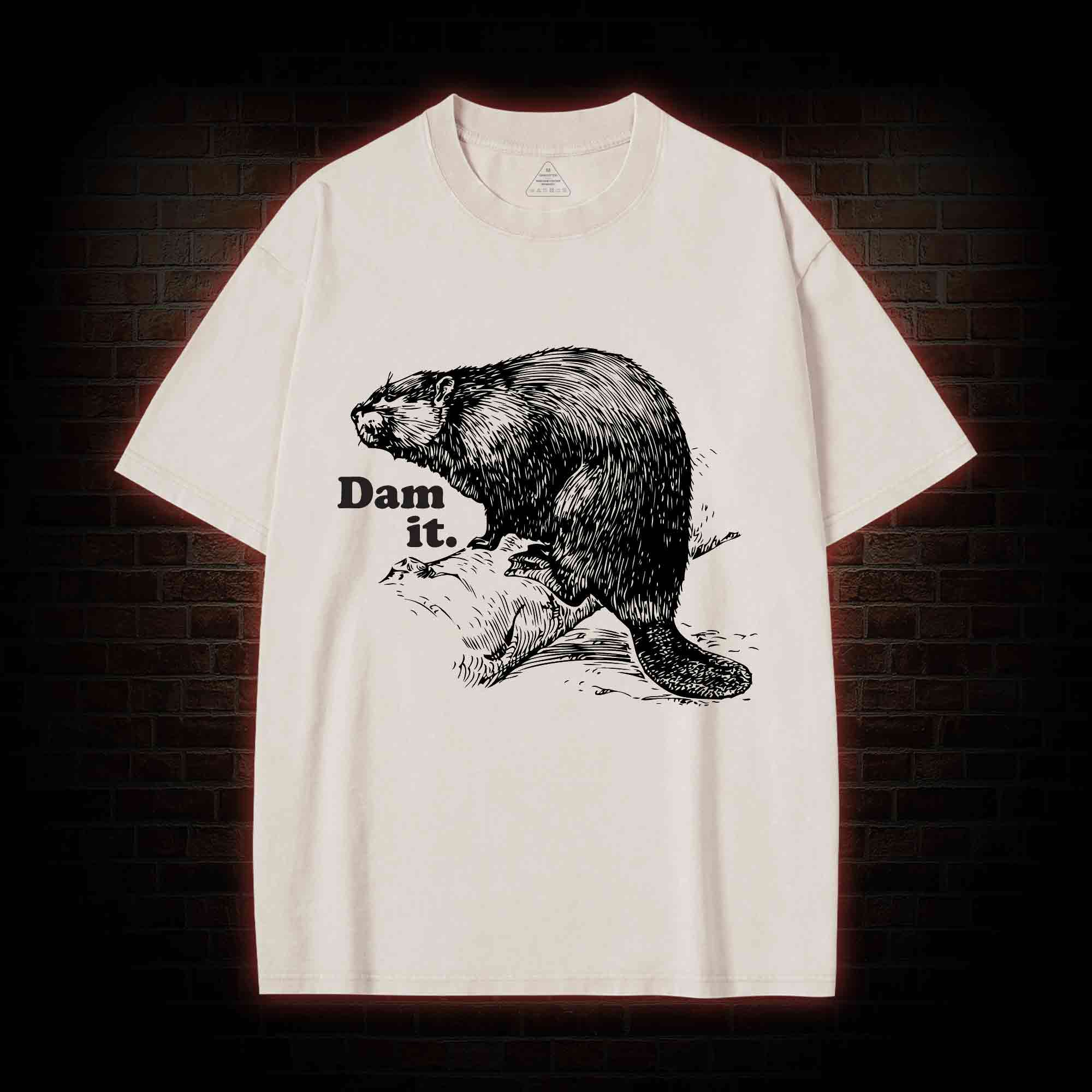 Dam It Washed T-shirt