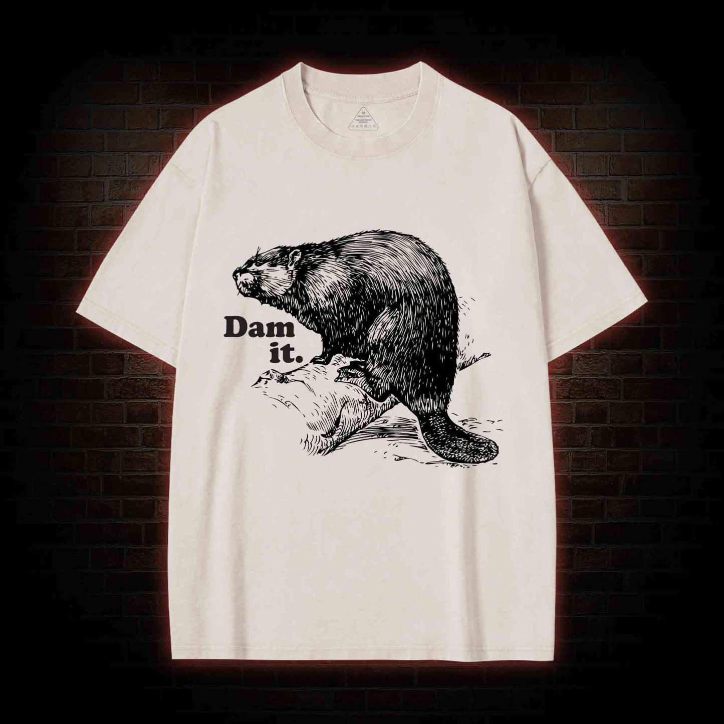 Dam It Washed T-shirt