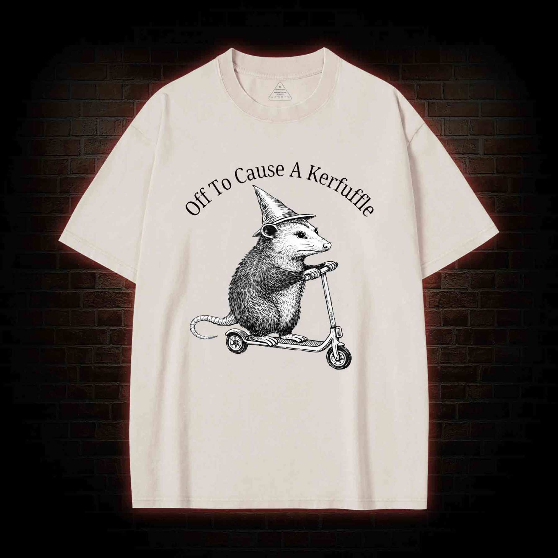 Cause a Kerfuffle Washed T-shirt