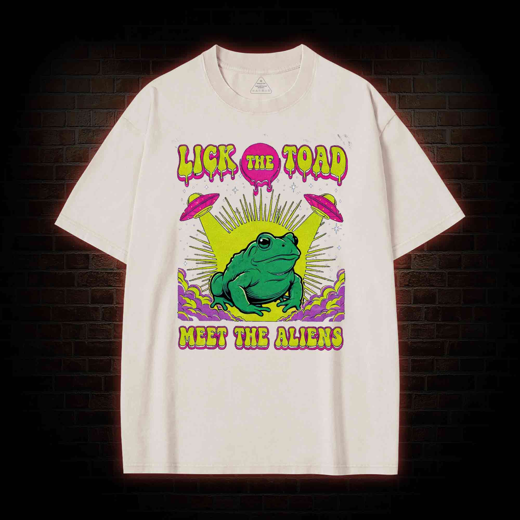 Lick the Toad Washed T-shirt