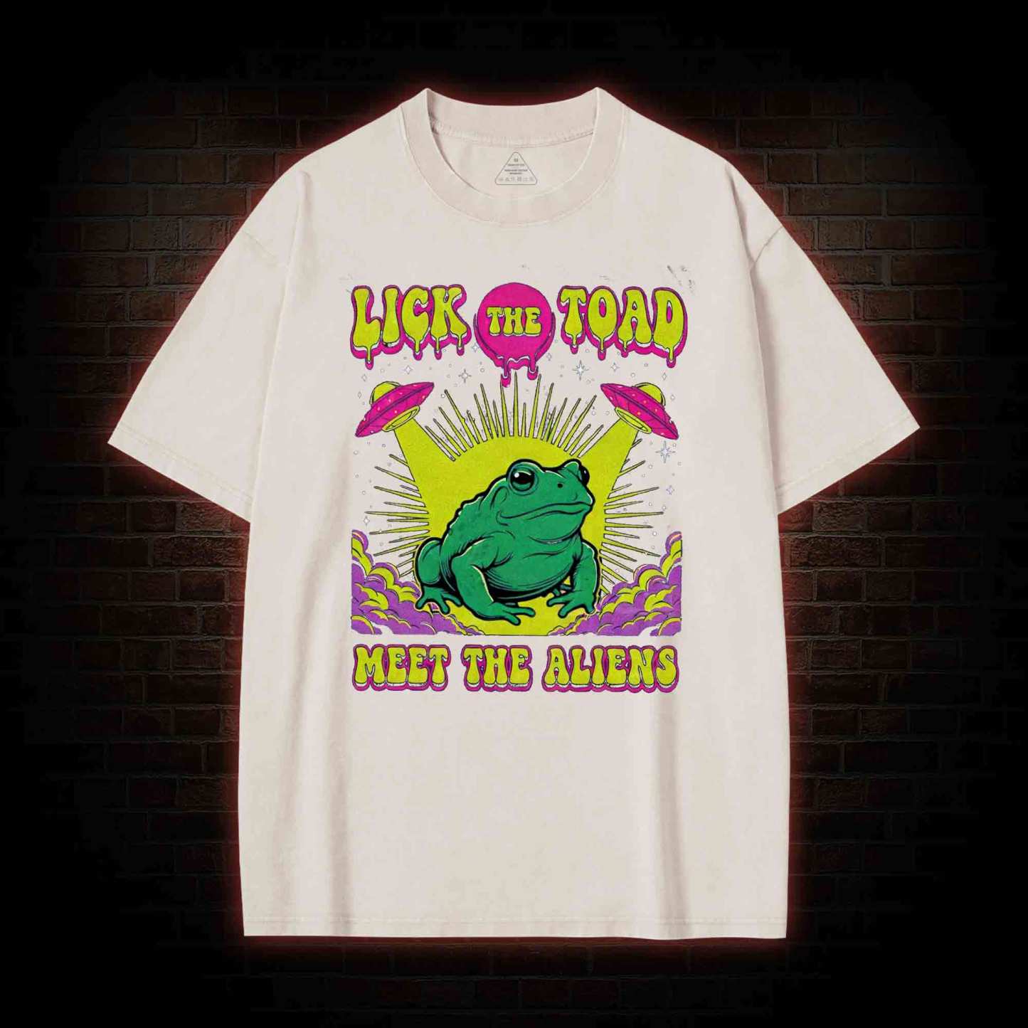 Lick the Toad Washed T-shirt