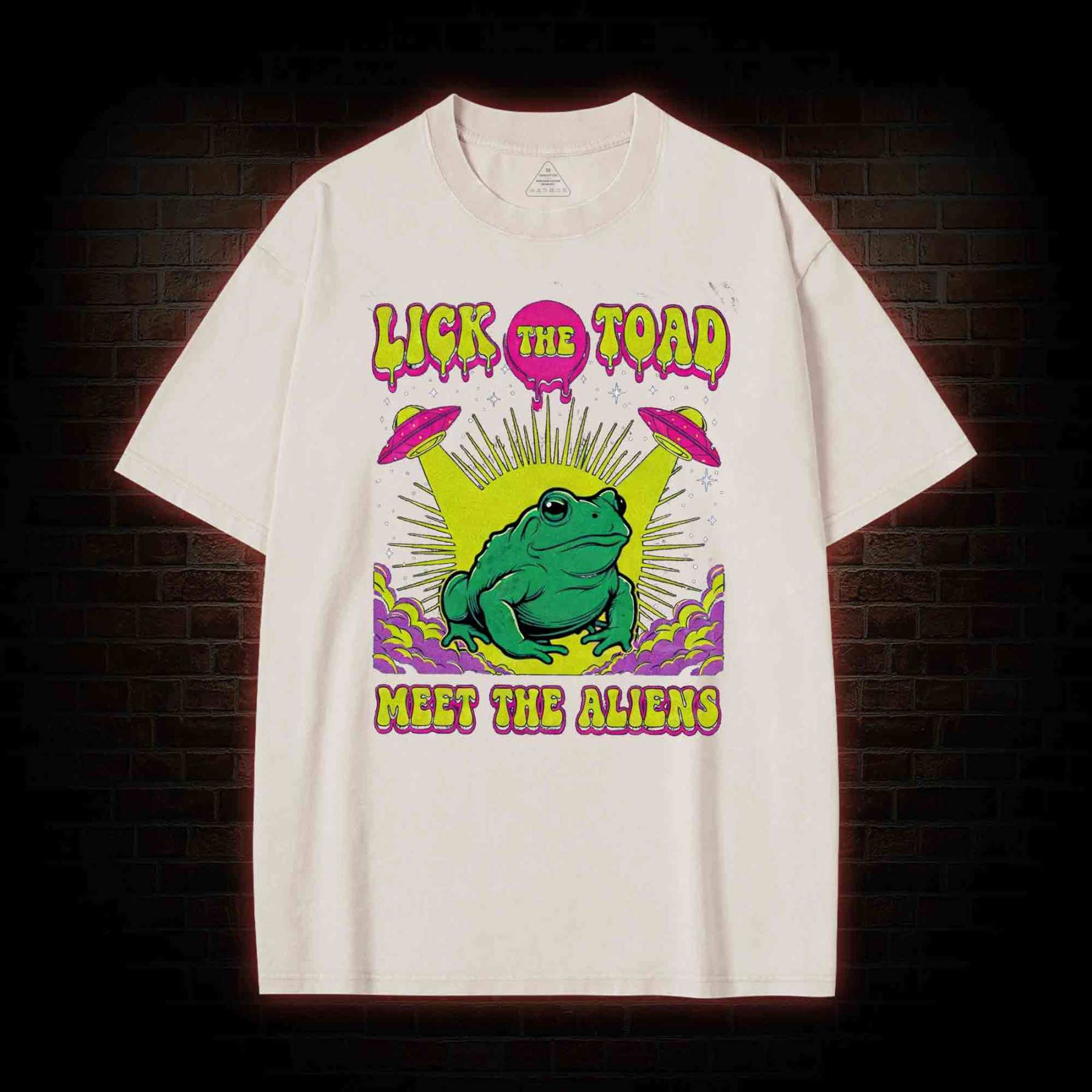 Lick the Toad Washed T-shirt