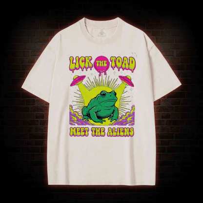 Lick the Toad Washed T-shirt