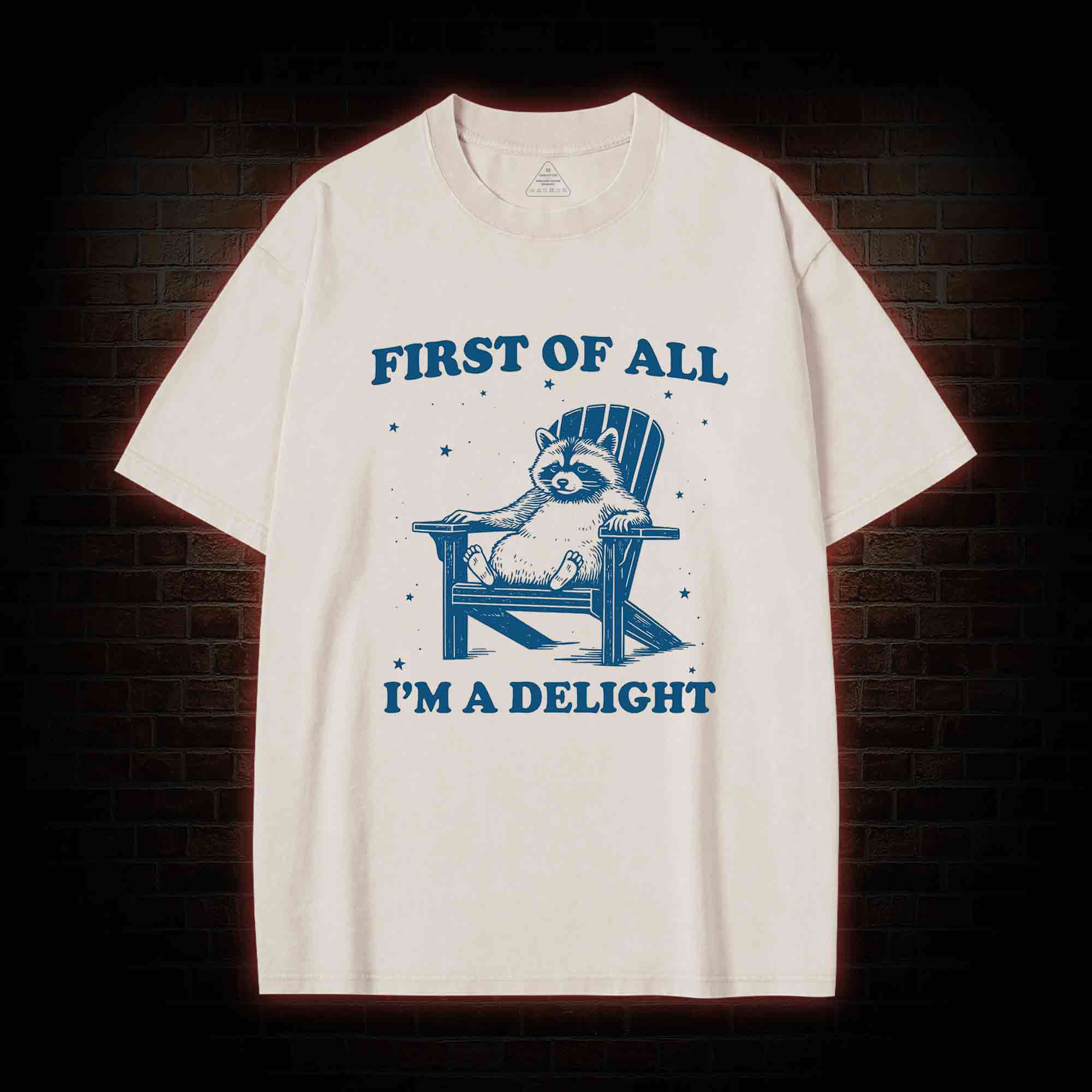 First of All I'm a Delight Washed T-shirt