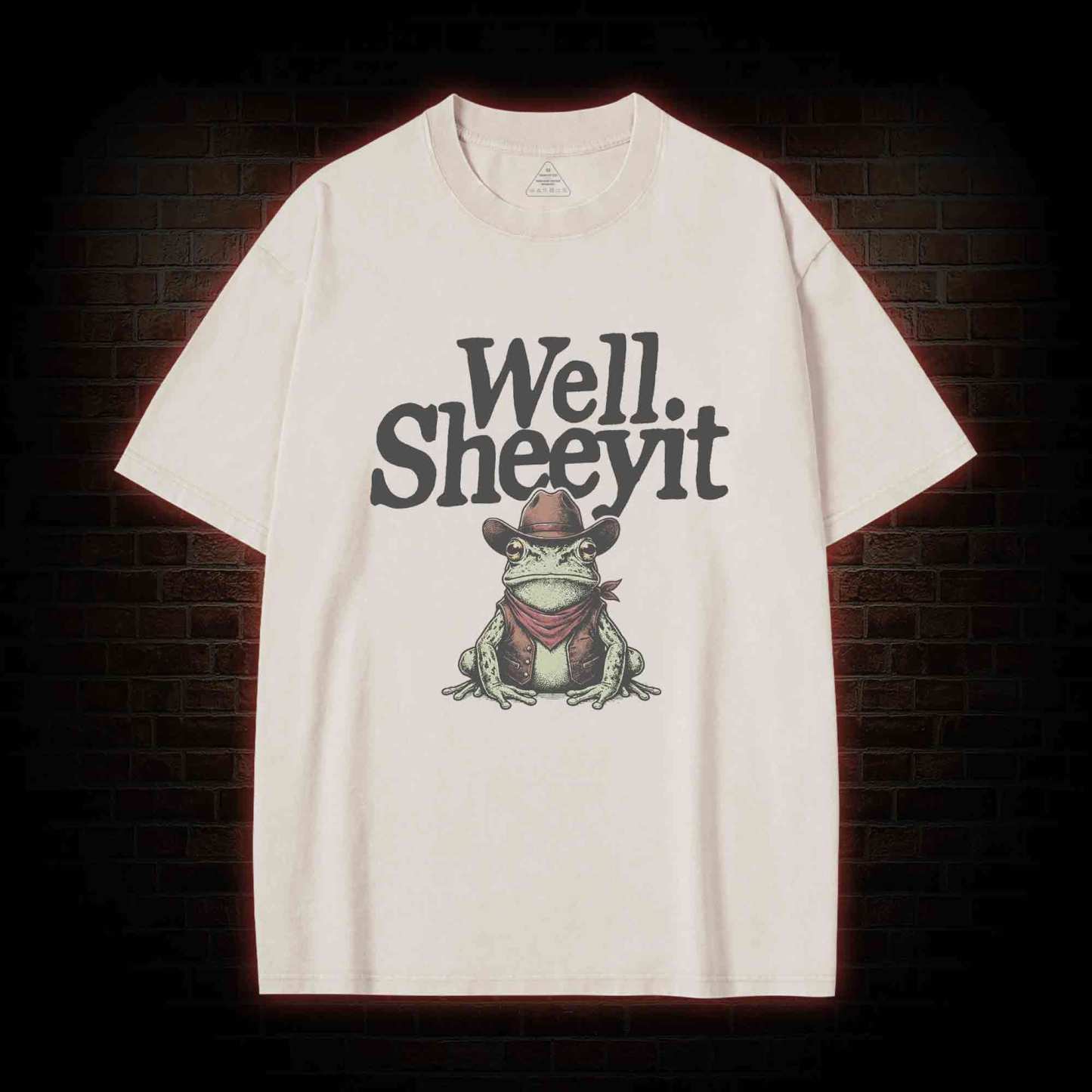 Well Sheeyit Washed T-shirt