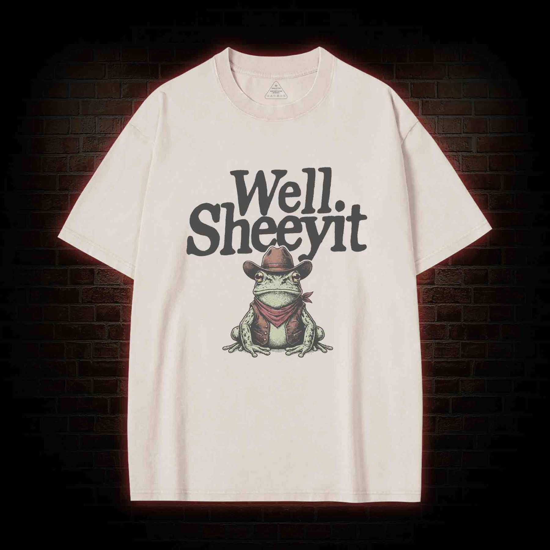 Well Sheeyit Washed T-shirt