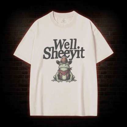 Well Sheeyit Washed T-shirt