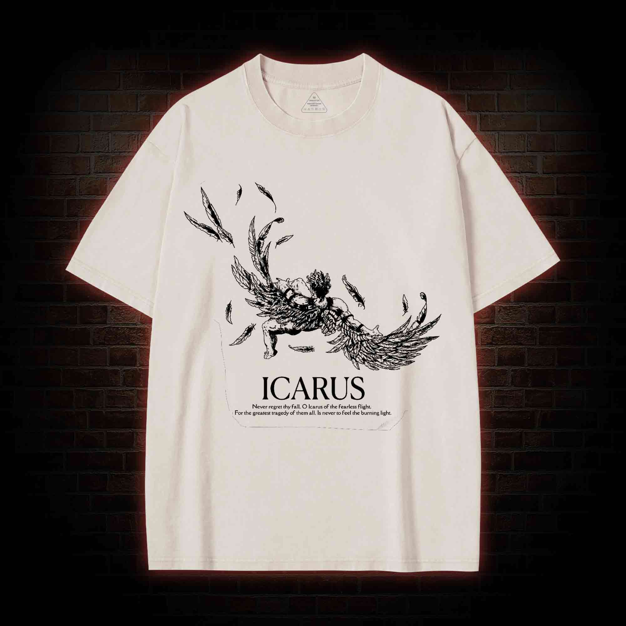 The Fall of Icarus Washed T-shirt