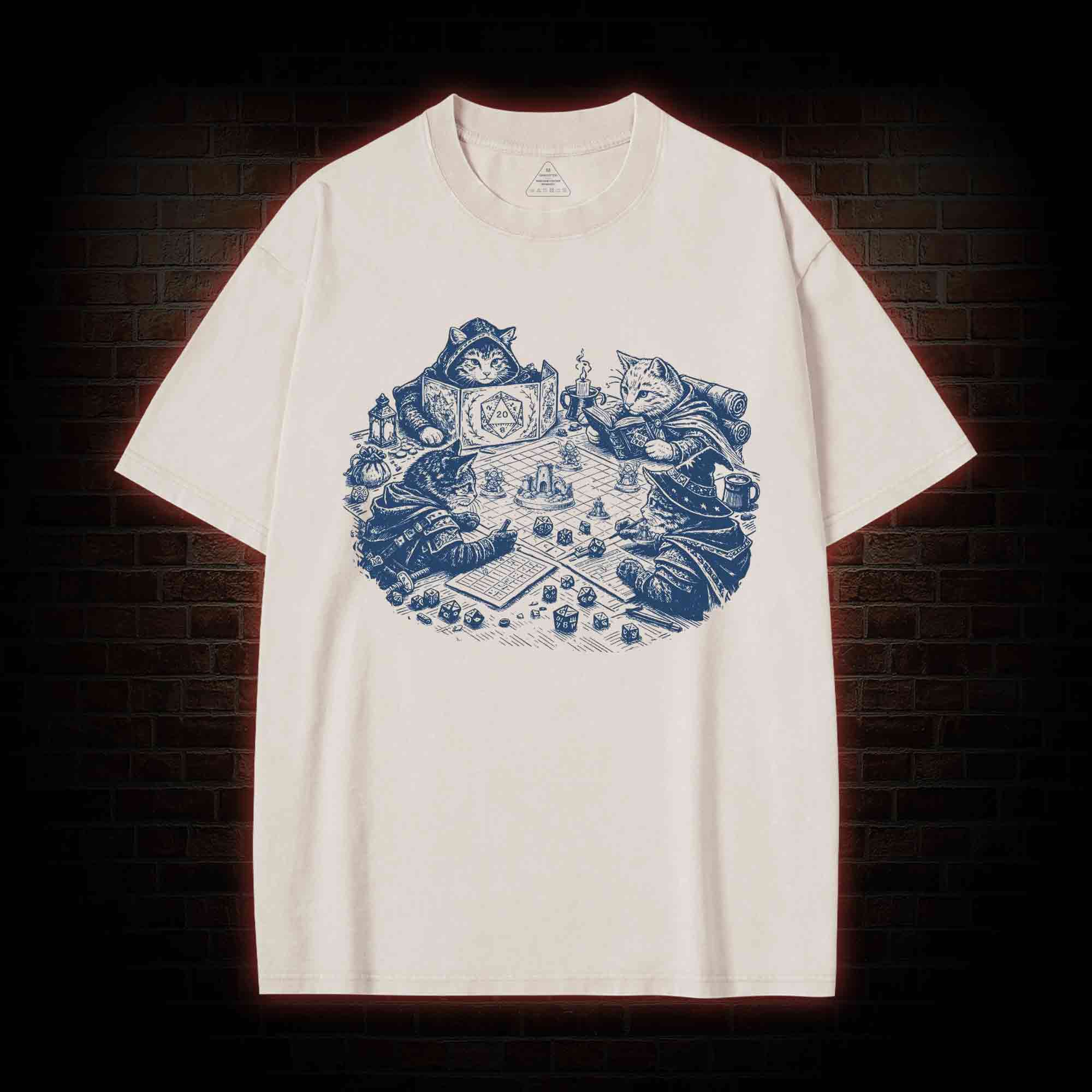 Kitten Cat Person Trendy Washed T-shirt