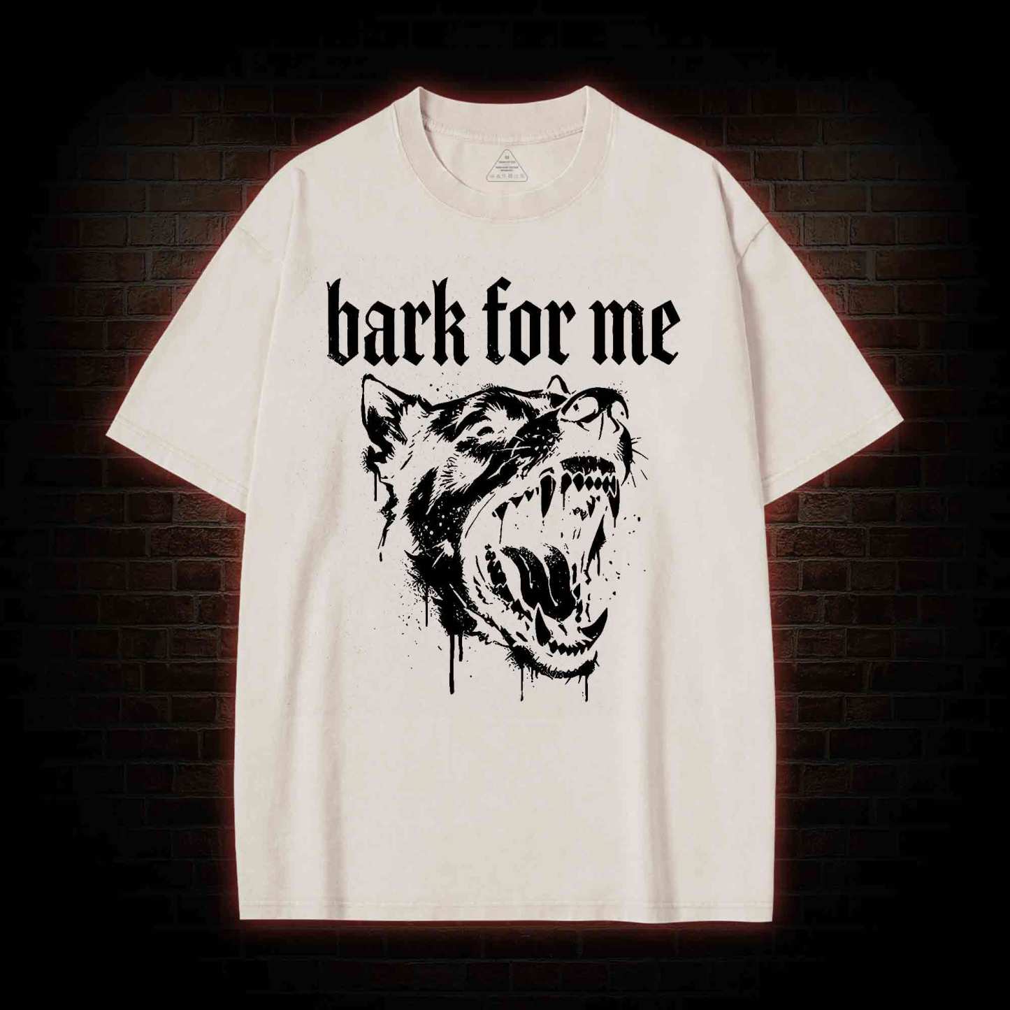 Bark for Me Washed T-shirt