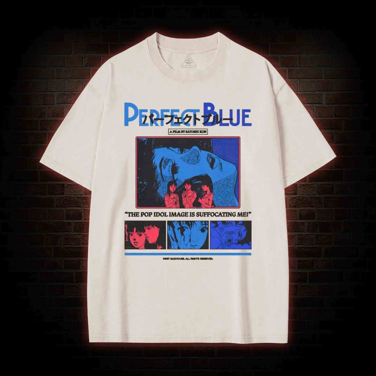 The Pop Idol Image is Suffocating Me Washed T-shirt