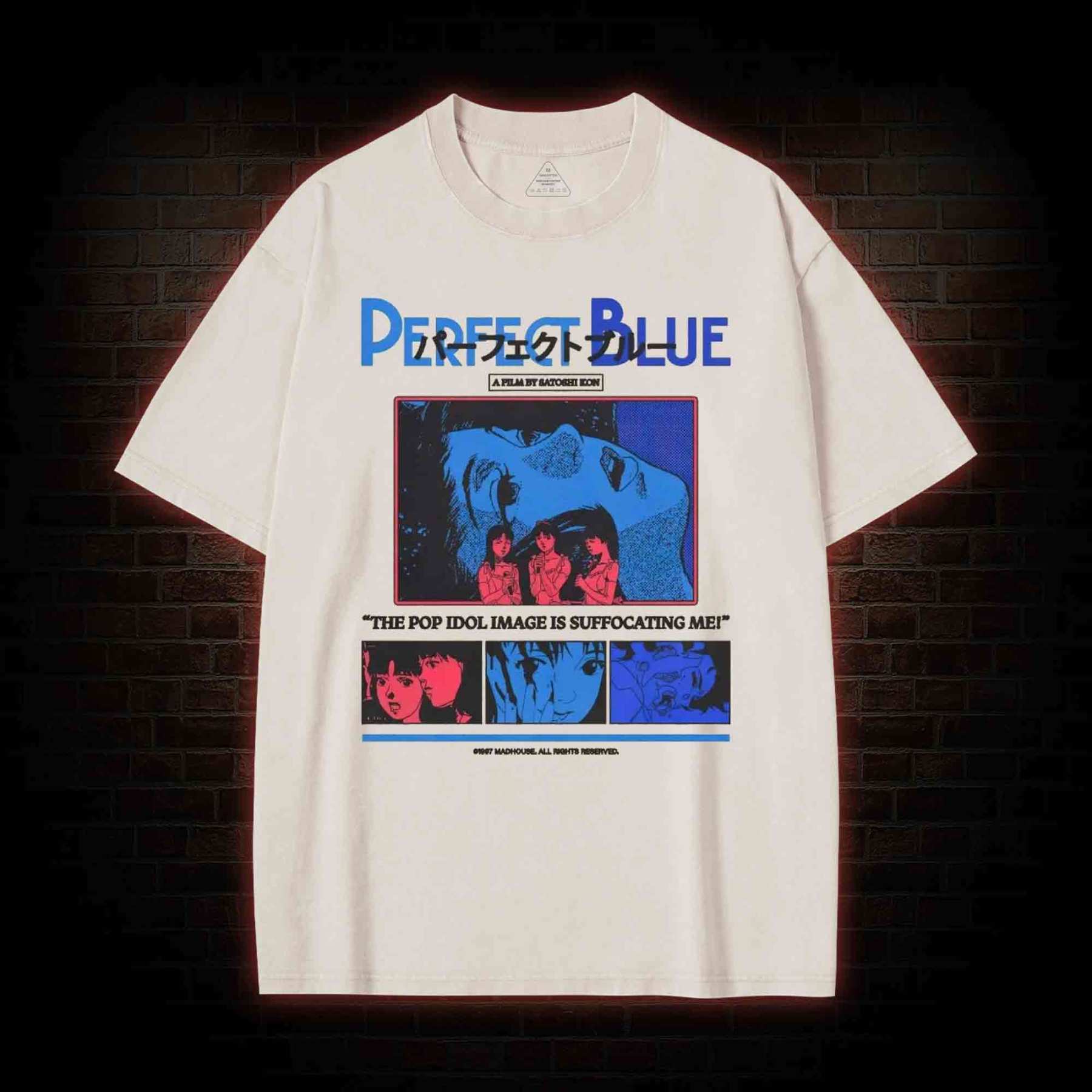 The Pop Idol Image is Suffocating Me Washed T-shirt