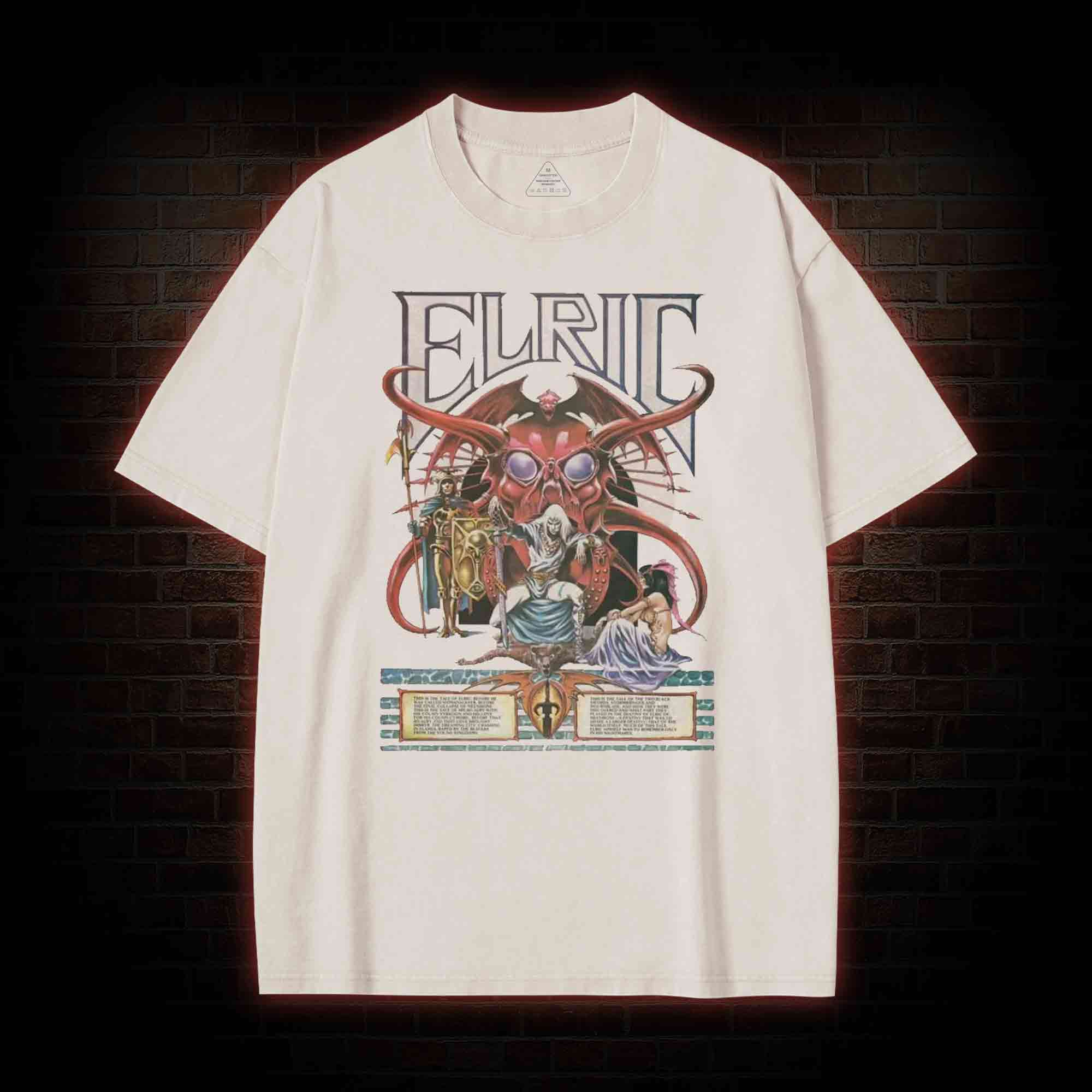Blood and Souls for My Lord Arioch Washed T-shirt