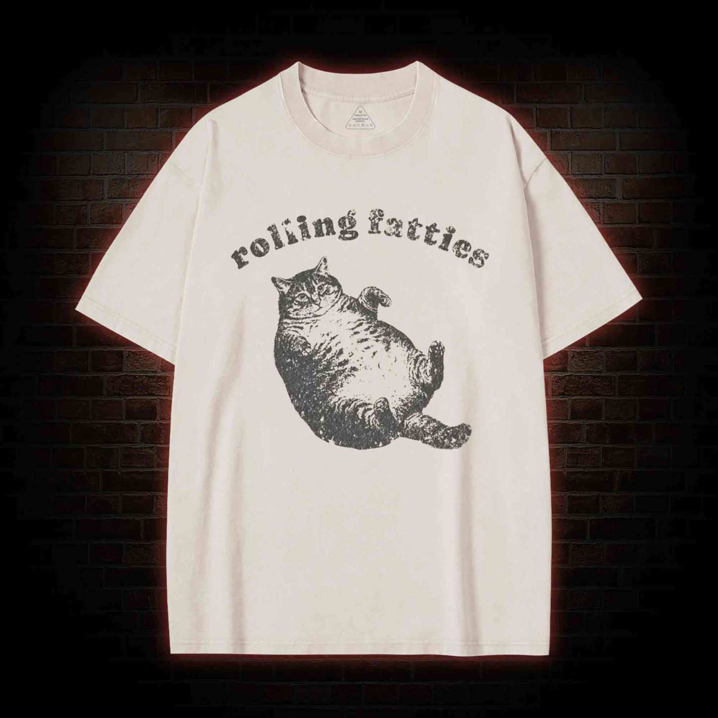 Rolling Fatties Washed T-shirt