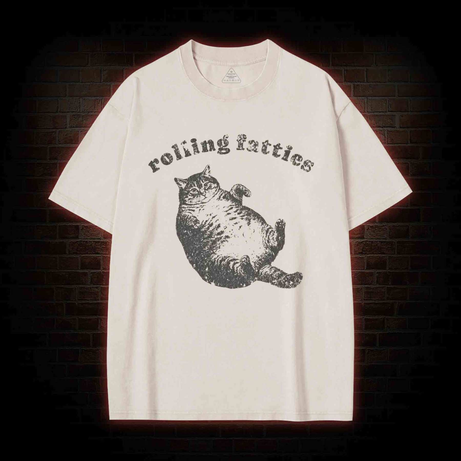 Rolling Fatties Washed T-shirt