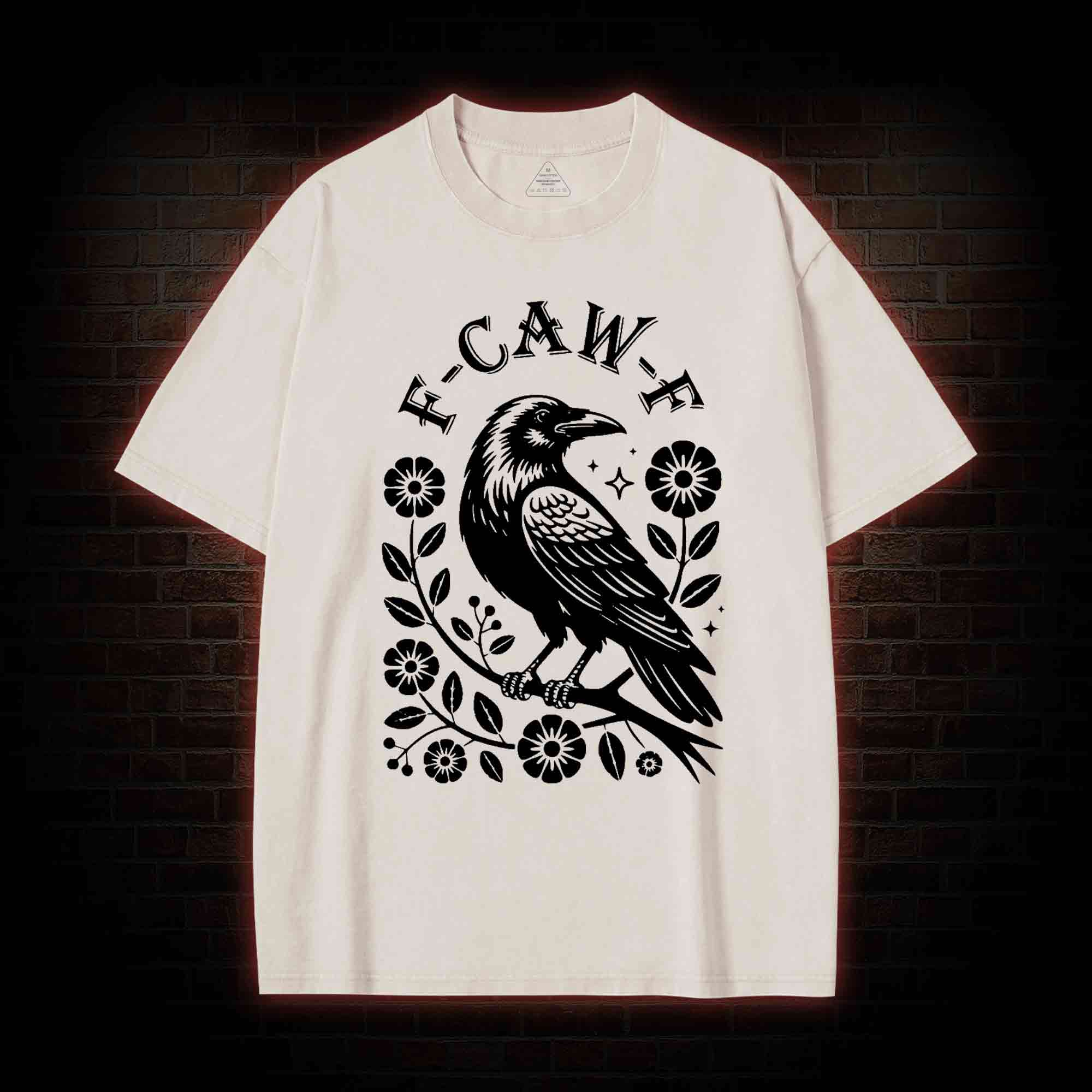 F-caw-f Washed T-shirt