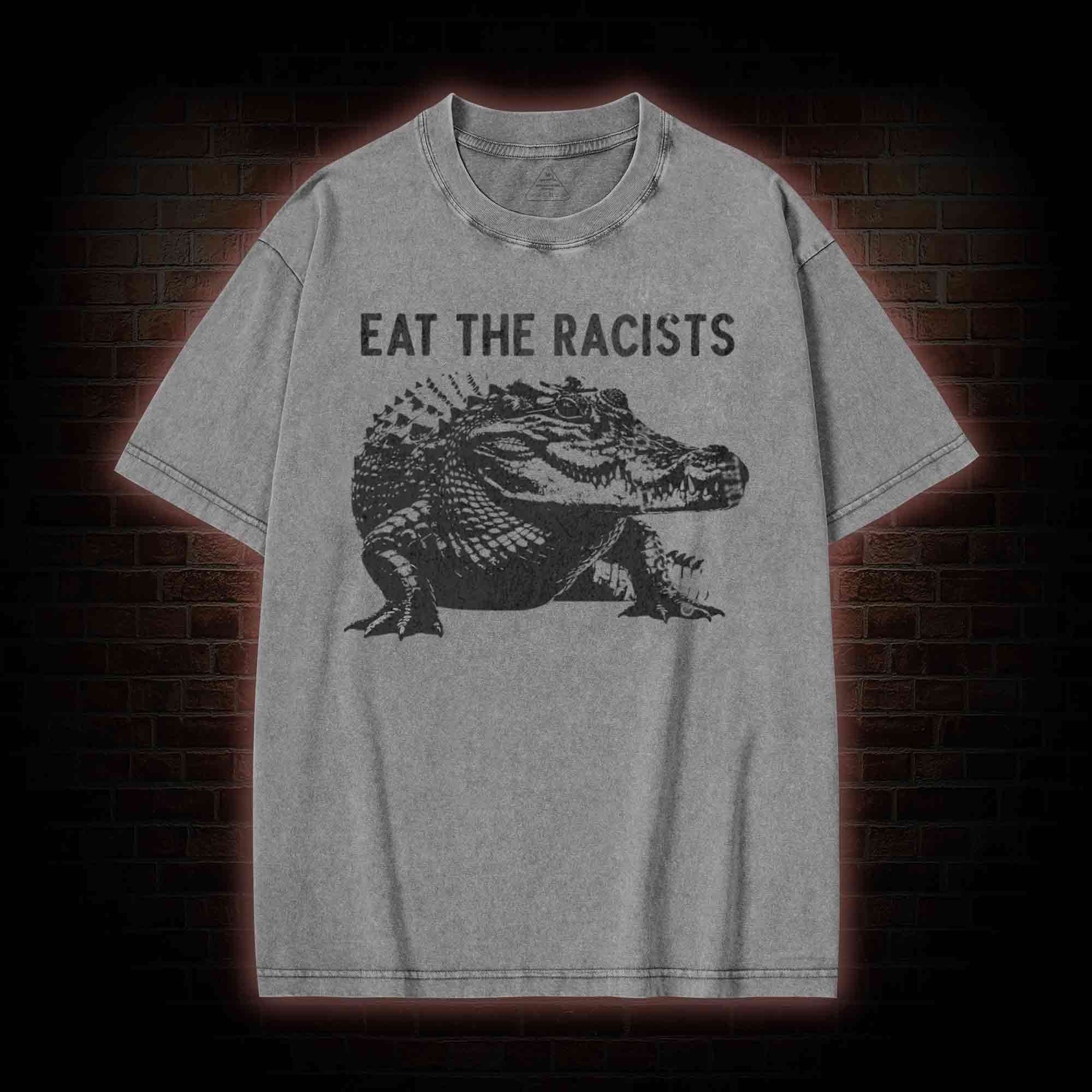 Eat the Racists Washed T-shirt