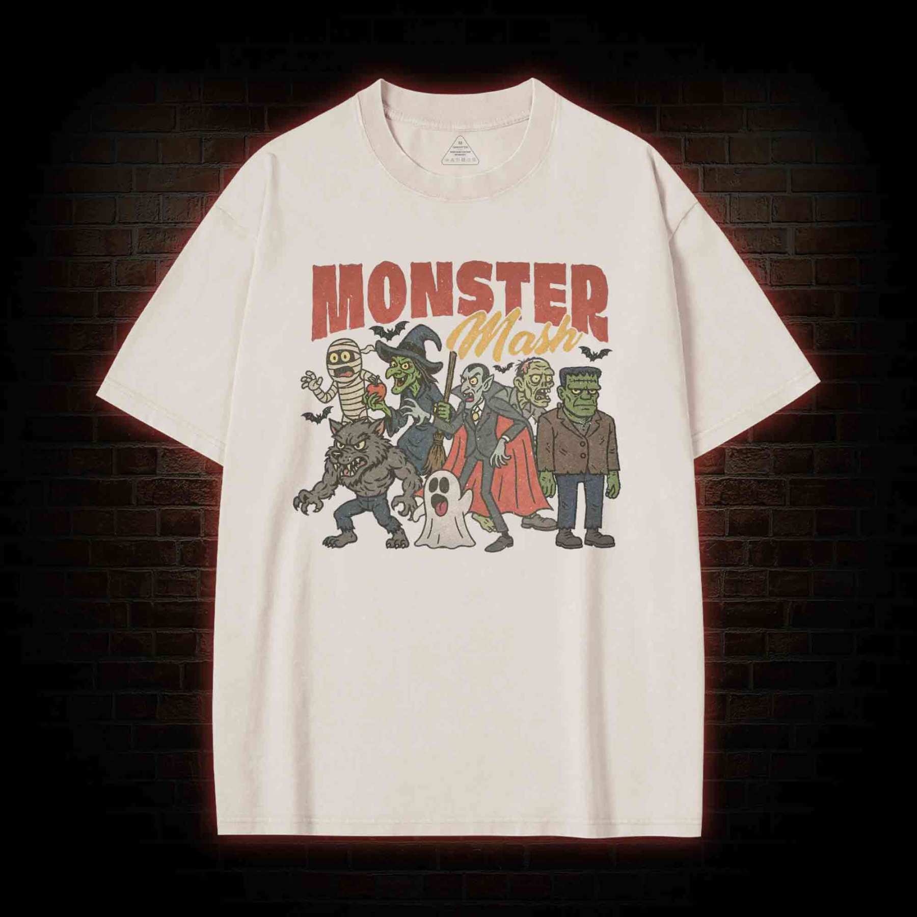 Monsters Washed T-shirt