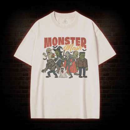 Monsters Washed T-shirt