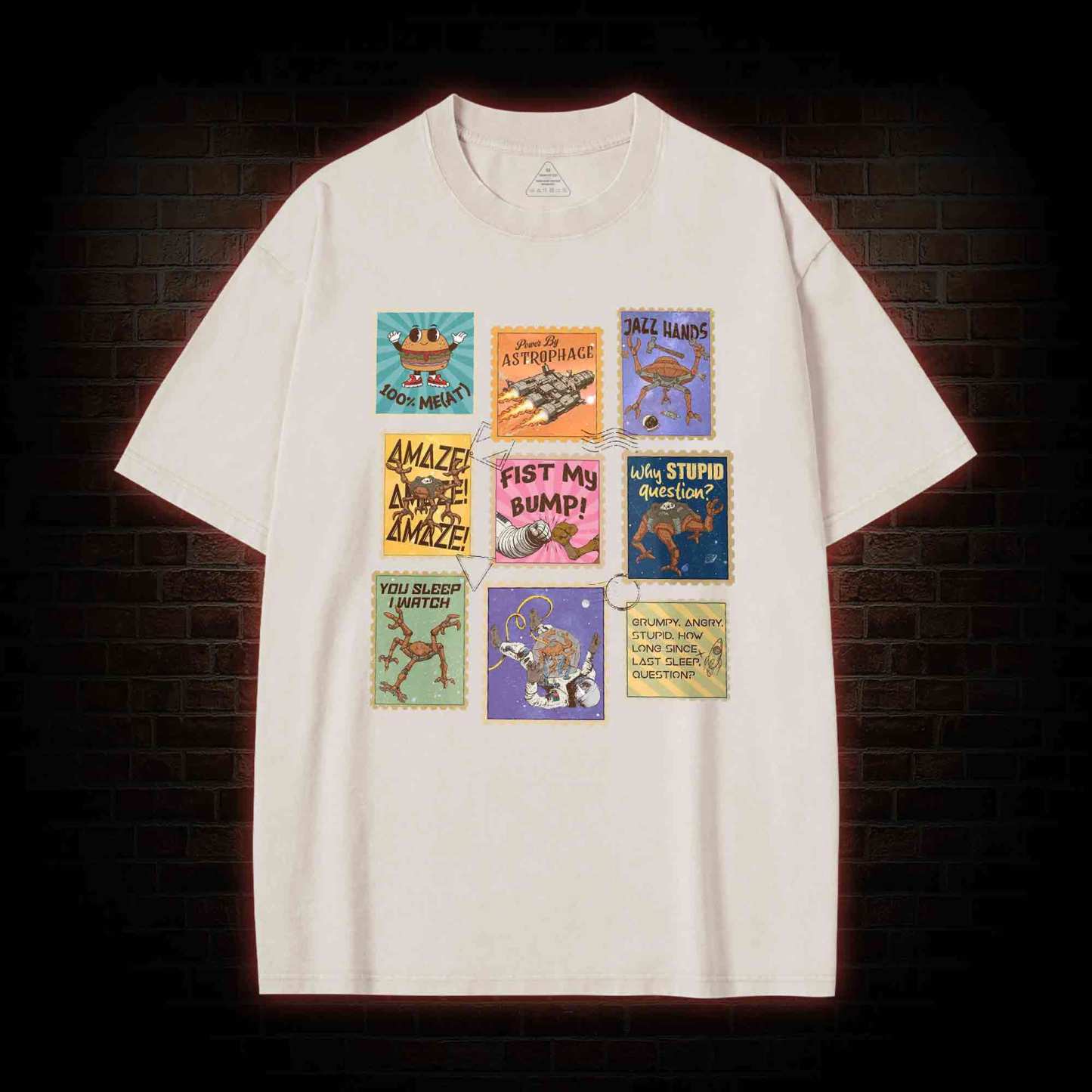 Why Stupid Question Washed T-shirt
