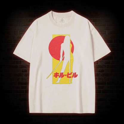 Revenge is a Dish Best Served Cold Washed T-shirt