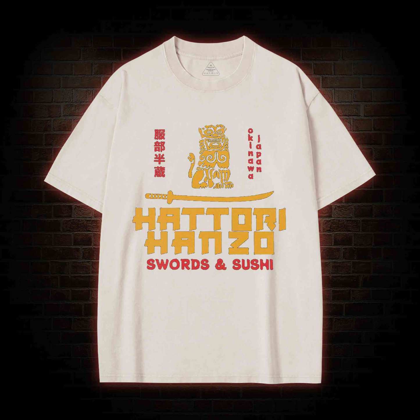 I Create Instruments of Death Washed T-shirt