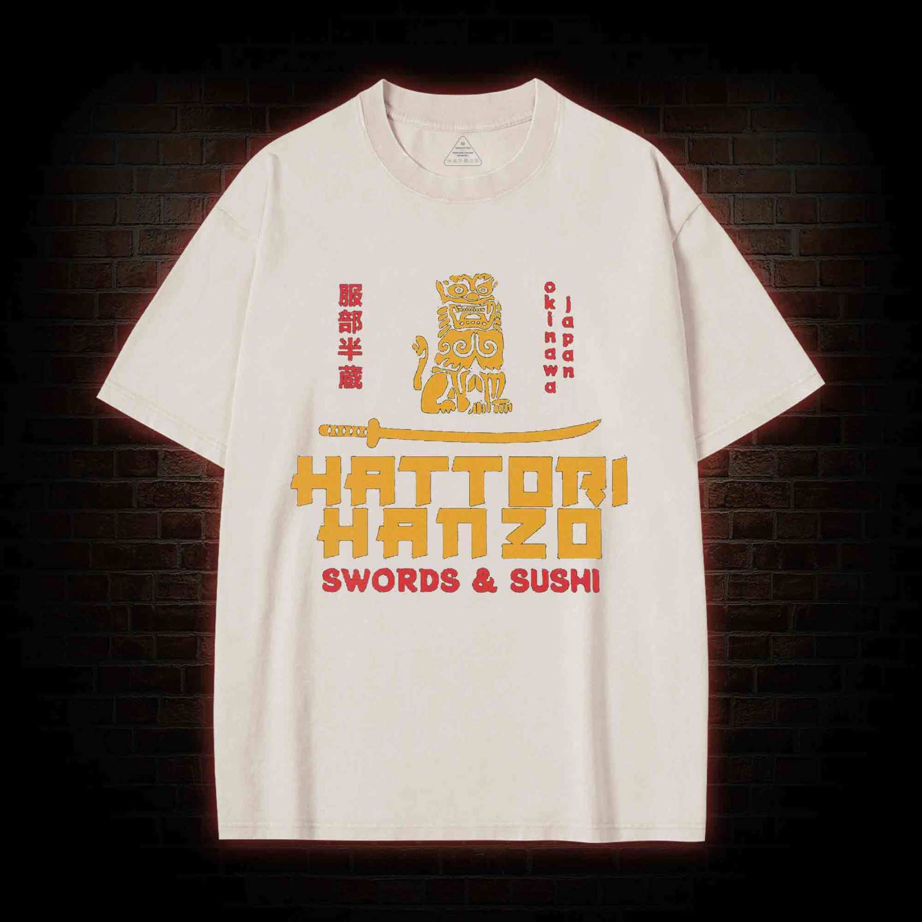 I Create Instruments of Death Washed T-shirt