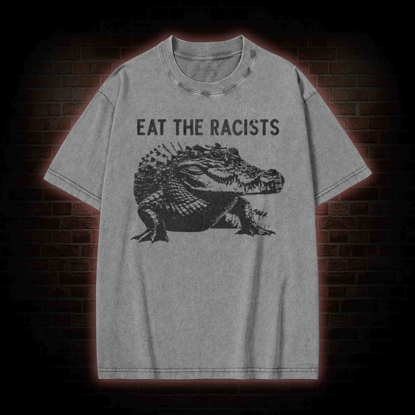 Eat the Racists Washed T-shirt