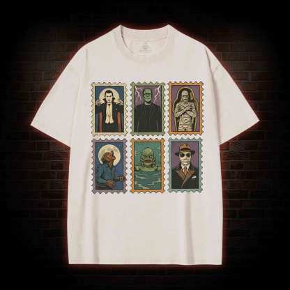 Monsters Washed T-shirt