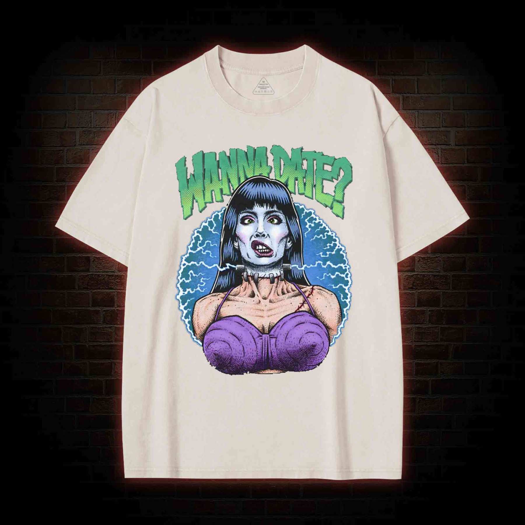 Wanna Date Washed T-shirt