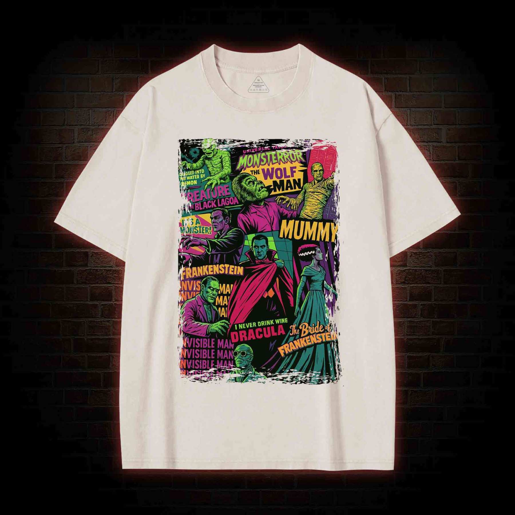 Alfred Hitchcock's Psycho Washed T-shirt