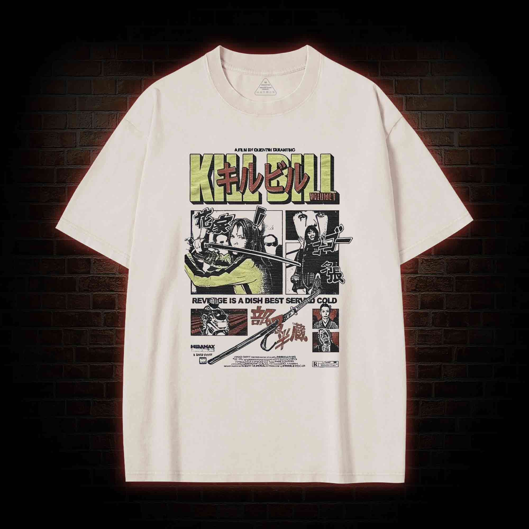 Revenge is a Dish Best Served Cold Washed T-shirt