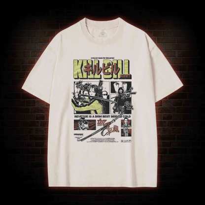 Revenge is a Dish Best Served Cold Washed T-shirt