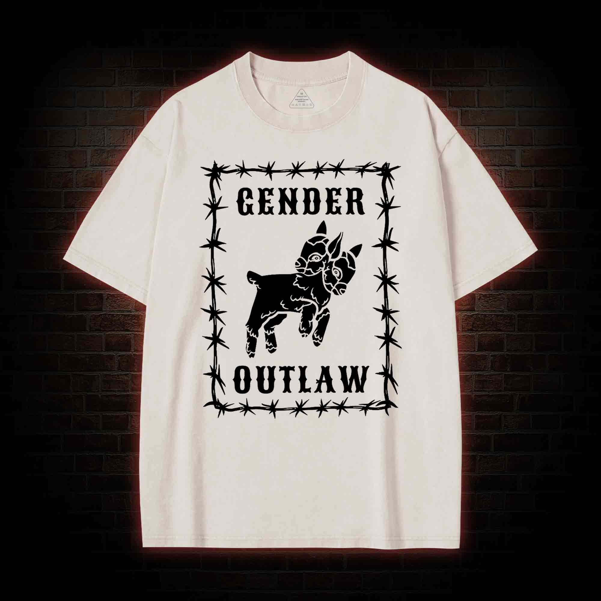 Gender Outlaw Washed T-shirt