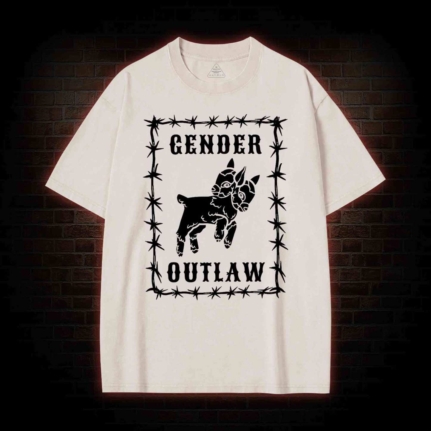 Gender Outlaw Washed T-shirt