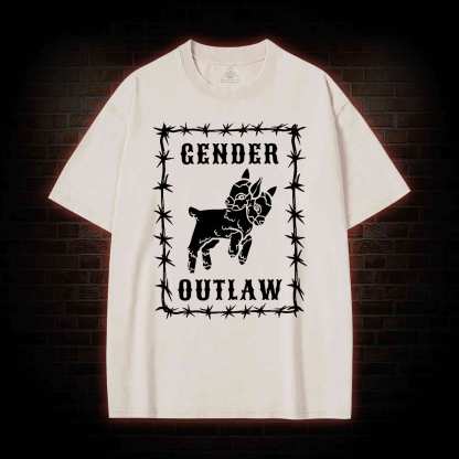 Gender Outlaw Washed T-shirt