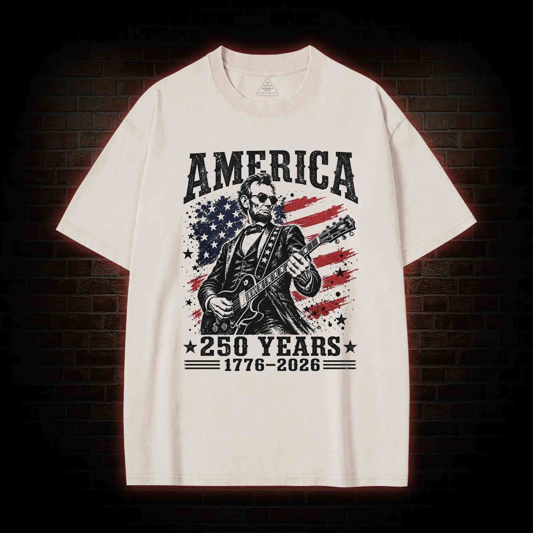 250 Years of Freedom Washed T-shirt