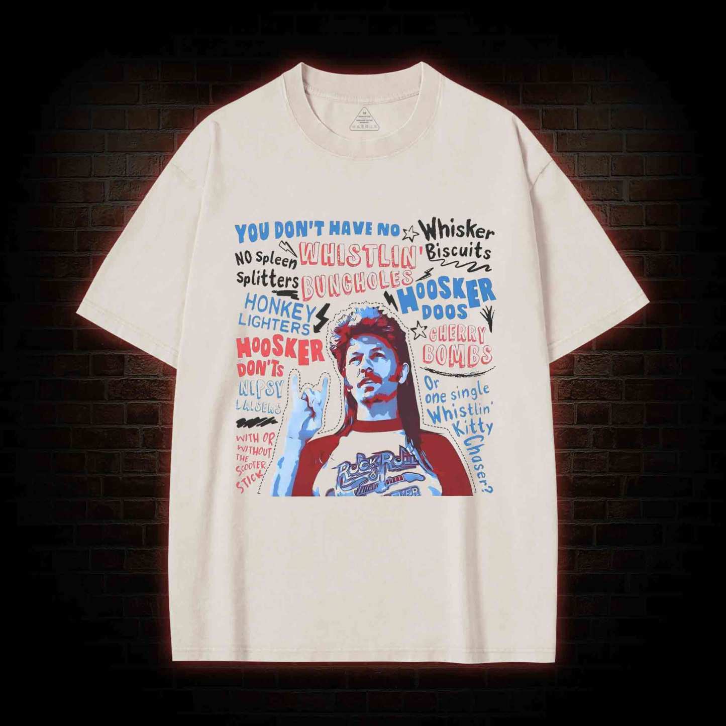 NO Spleen Splitters Washed T-shirt