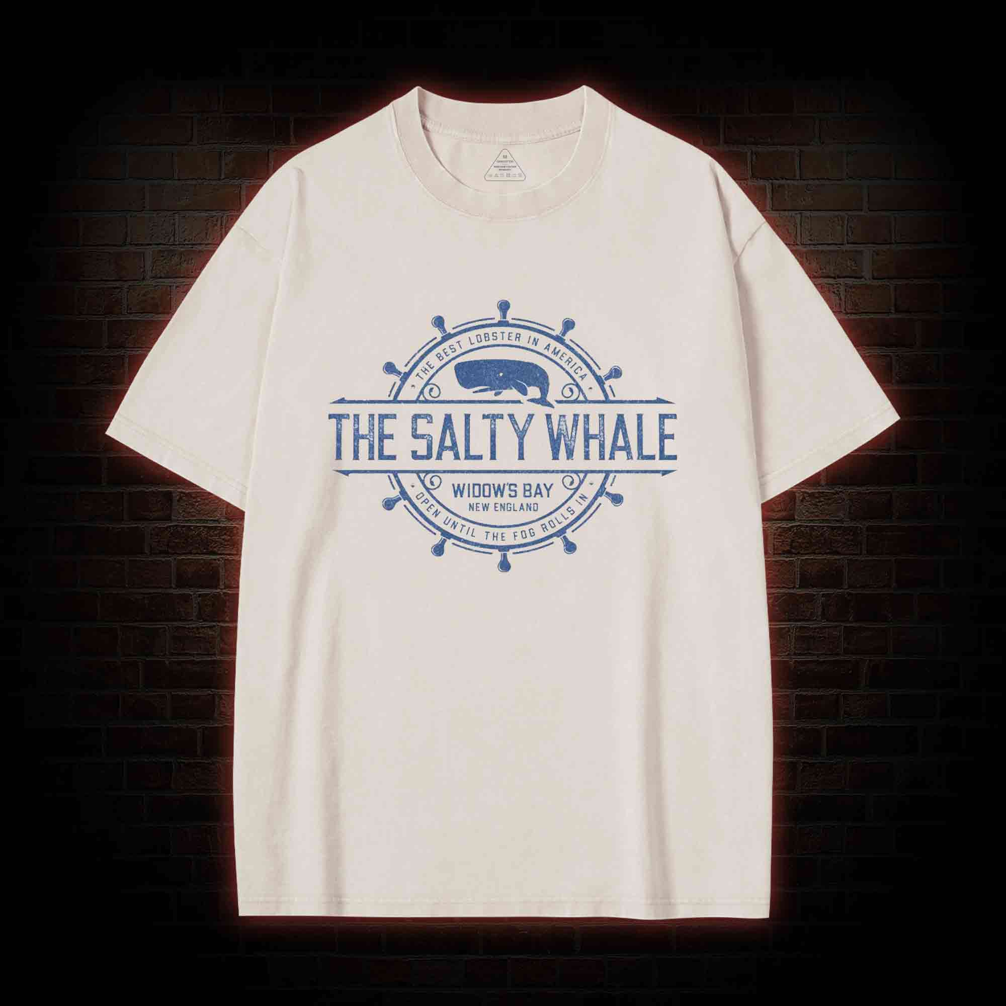 The Salty Whale Washed T-shirt