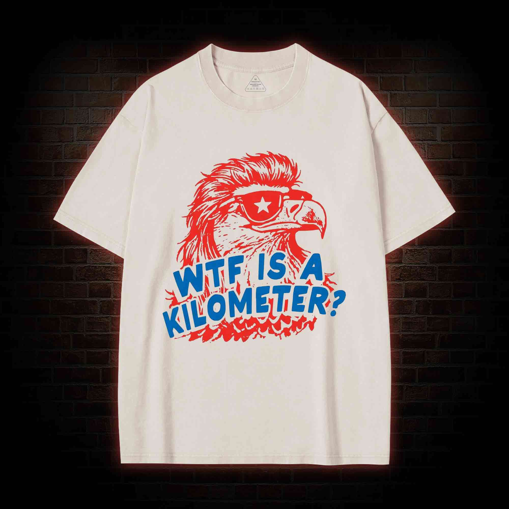 WTF is A Kilometer Washed T-shirt
