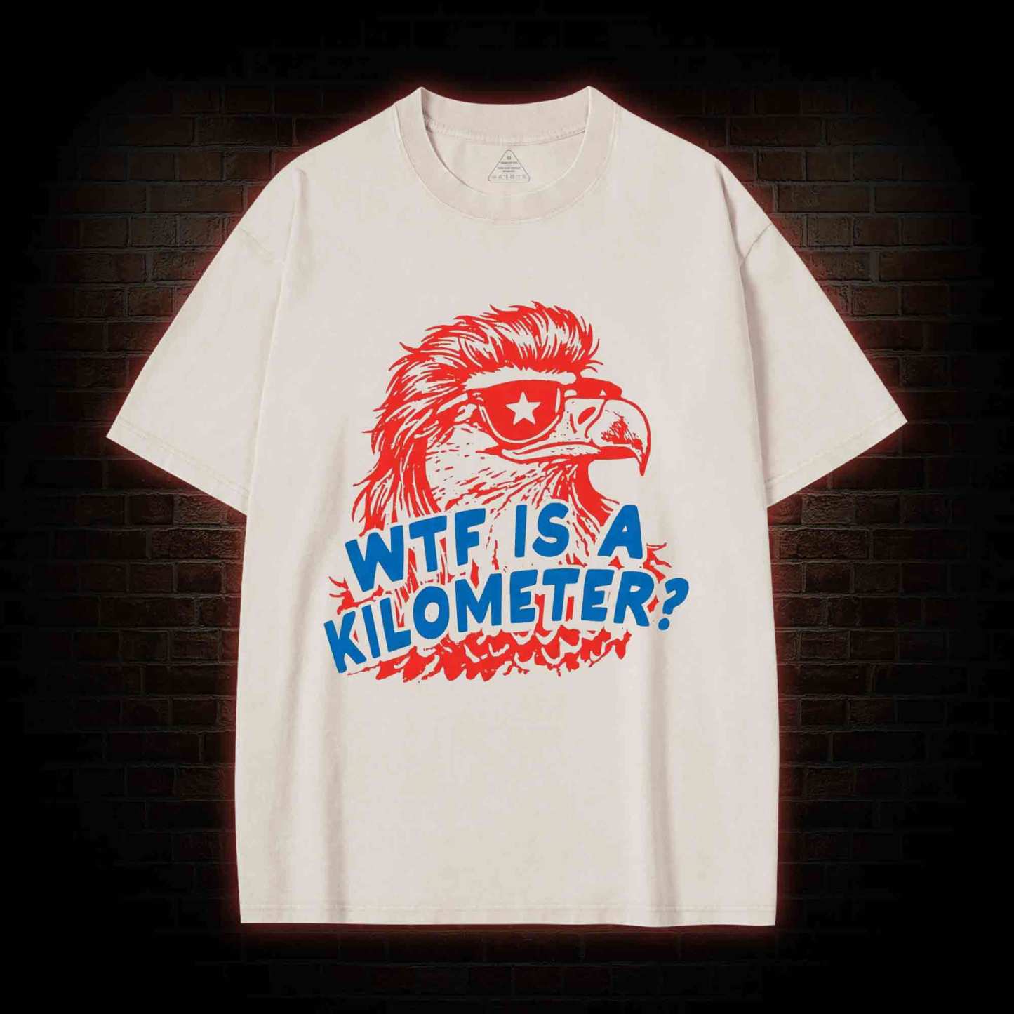 WTF is A Kilometer Washed T-shirt